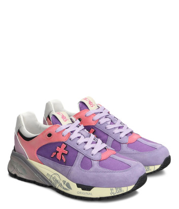Женские кроссовки PREMIATA MASE 7404 комбинированные фиолетовые