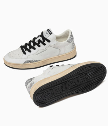 Женские кроссовки CRIME LONDON Chelsea 21203AA7.10 с глиттером белые