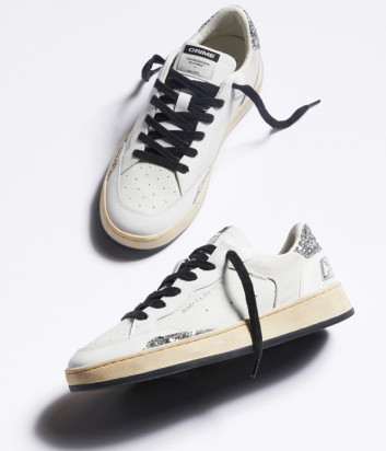 Женские кроссовки CRIME LONDON Chelsea 21203AA7.10 с глиттером белые