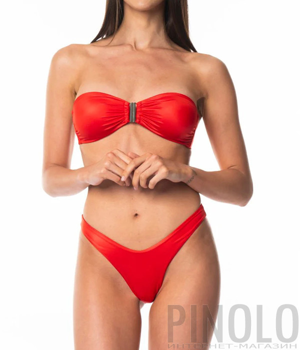 Купальник бандо и плавки ACQUADICOCCO AQ64125 коралловый