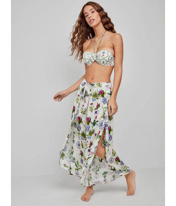 Брюки свободного кроя GISELA 2/40030 с ярким принтом