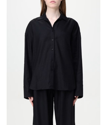 Женский льняной костюм EMPORIO ARMANI EW000815/EW000816 AF12201 черный