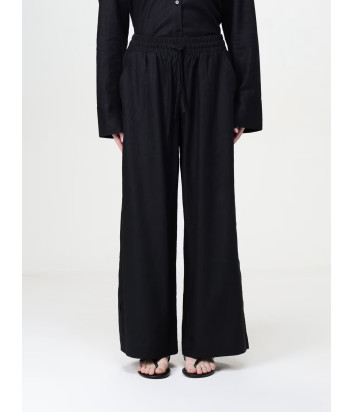 Женский льняной костюм EMPORIO ARMANI EW000815/EW000816 AF12201 черный