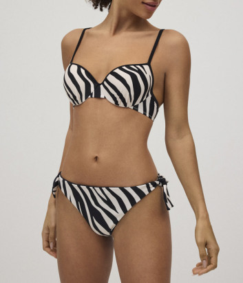 Купальник формованный лиф и бразилианы YSABEL MORA Antao 83064-83065 принт