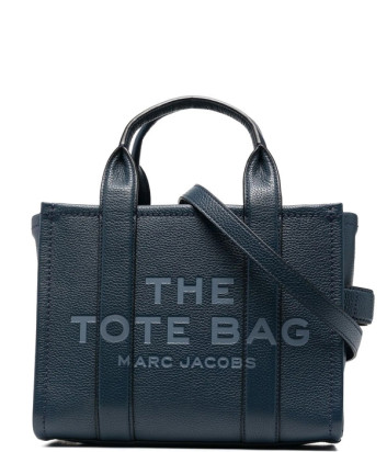 Кожаная сумка MARC JACOBS The Small Tote Bag H009L01SP21426 темно-синяя