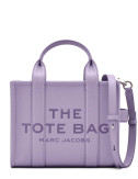 Шкіряна сумка MARC JACOBS The Small Tote Bag H009L01SP21553 фіолетова