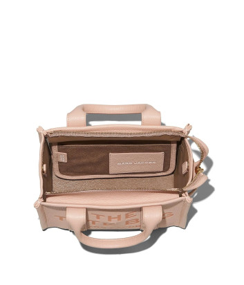 Кожаная сумка MARC JACOBS The Small Tote Bag H009L01SP21624 пудровая