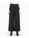 Брюки-кюлоты MAX MARA Fausto темно-синие