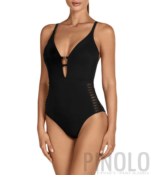 Суцільний купальник DOLORES CORTES 1687 чорний