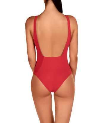 Слитный купальник DOLORES CORTES 1692 красный
