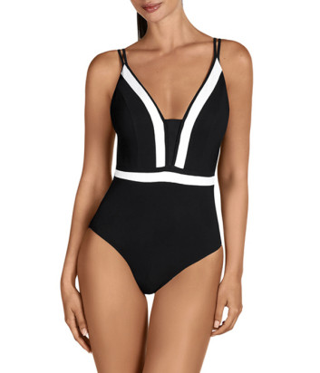 Сплошной купальник с коррекцией DOLORES CORTES 1690 черный