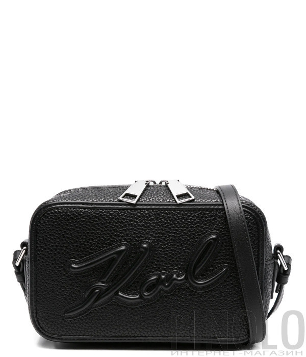 Сумка через плече KARL LAGERFELD A1W30040 чорна