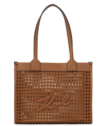 Велика сумка-тоут KARL LAGERFELD A2W30052 з перфорацією руда