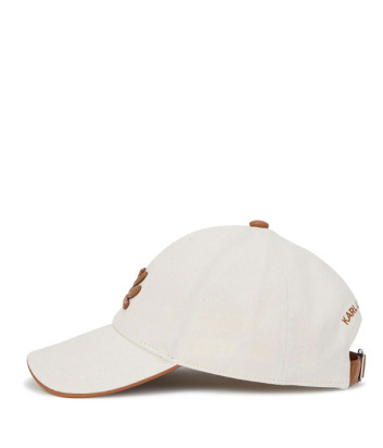 Женская кепка KARL LAGERFELD A2W33009 молочная с логотипом