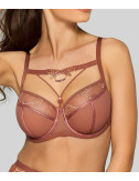 Бюстгальтер із напівм'якими чашками AVA Savane N 02 коричневий