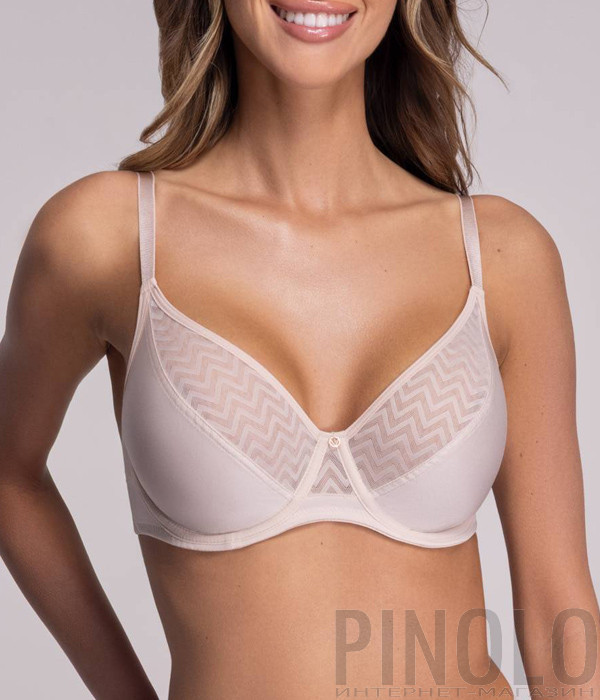 Бюстгальтер-бралет з м'якою чашкою AVA AV 2103 бежевий