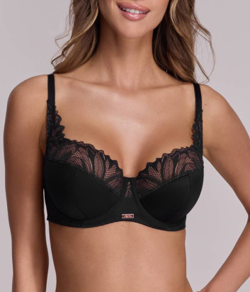 Бюстгальтер AVA AV 2105 з напівм'якою чашкою чорний