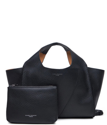 Кожаная сумка GIANNI CHIARINI Euforia 9555 черная