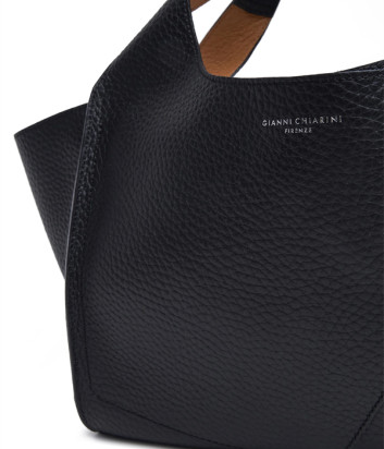 Кожаная сумка GIANNI CHIARINI Euforia 9555 черная