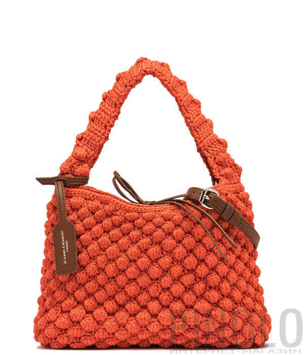 Текстильная сумка GIANNI CHIARINI Bella 11576 оранжевая