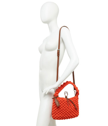 Текстильная сумка GIANNI CHIARINI Bella 11576 оранжевая