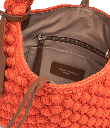 Текстильная сумка GIANNI CHIARINI Bella 11576 оранжевая