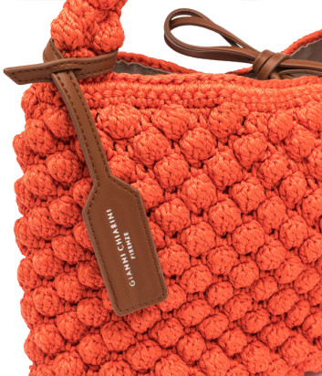 Текстильная сумка GIANNI CHIARINI Bella 11576 оранжевая