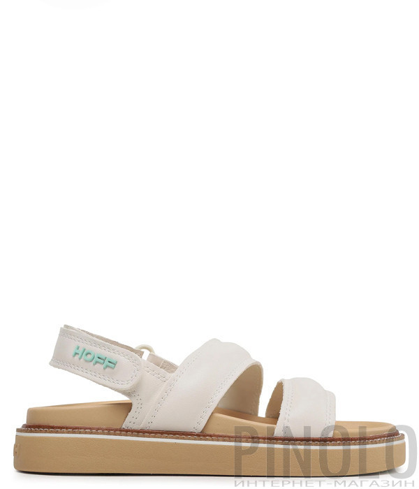 Кожаные сандалии HOFF Road 12312004 молочные