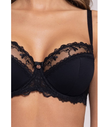 Бюстгальтер с полумягкими чашками AVA Novato 1030 черный Бюстгальтер с полумягкими чашками AVA Novato 1030 черный