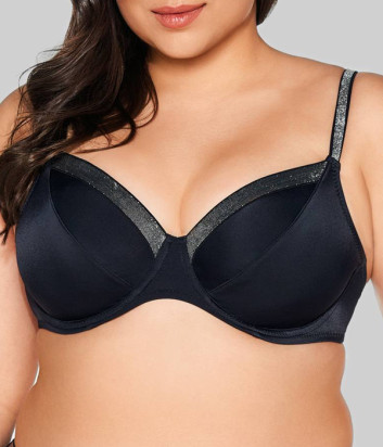 Купальный бюстгальтер с мягкой чашкой AVA SK 225 черный