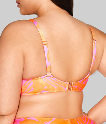 Купальный бюстгальтер с мягкой чашкой AVA SK 215 яркий принт