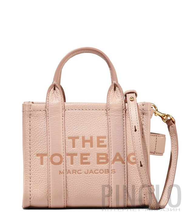 Сумка MARC JACOBS Leather Mini Tote Bag H053L01RE22 ніжно-рожева