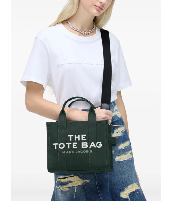 Сумка MARC JACOBS The Canvas Small Tote Bag M0016493 темно-зеленая
