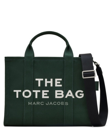 Сумка MARC JACOBS The Canvas Medium Tote Bag M0016161 темно-зеленая