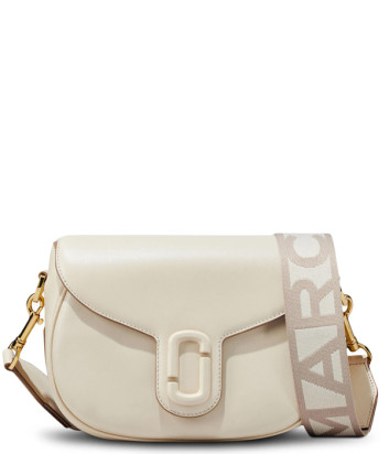 Сумка MARC JACOBS The Covered J Marc Large Saddle Bag 2S3HMS002H03123 молочная