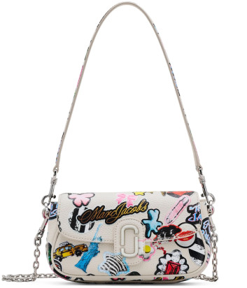 Сумка через плечо MARC JACOBS The Sticker Clover 2S5HSH027H02 яркий принт