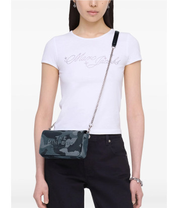 Мини-сумка на цепочке MARC JACOBS The Camo Jacquard Chain Mini 2R4SMN015S03 синий принт