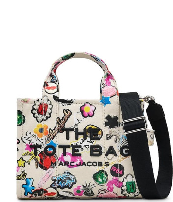 Сумка MARC JACOBS The Sticker Small Tote Bag 2S5HTT002H03 яркий принт