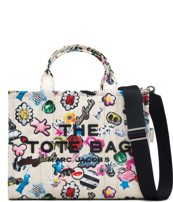 Сумка MARC JACOBS The Sticker Medium Tote Bag 2S5HTT003H03 яркий принт