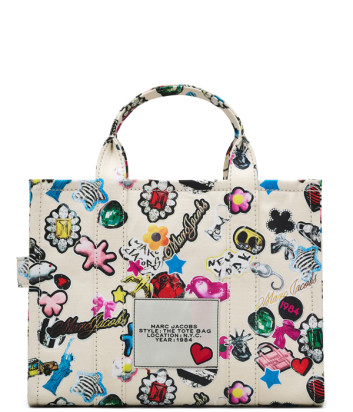 Сумка MARC JACOBS The Sticker Medium Tote Bag 2S5HTT003H03 яркий принт