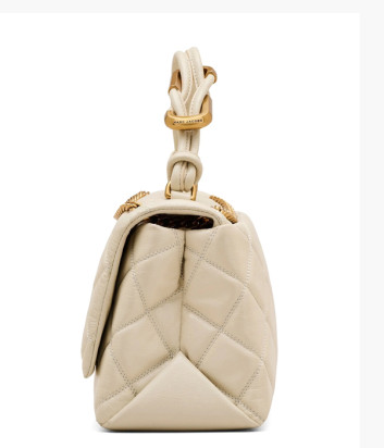 Стеганная сумка MARC JACOBS The Quilted Dual Convertible Shoulder Bag 2S5HCR007H02 молочная