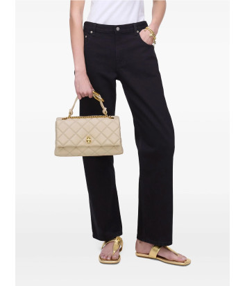 Стеганная сумка MARC JACOBS The Quilted Dual Convertible Shoulder Bag 2S5HCR007H02 молочная