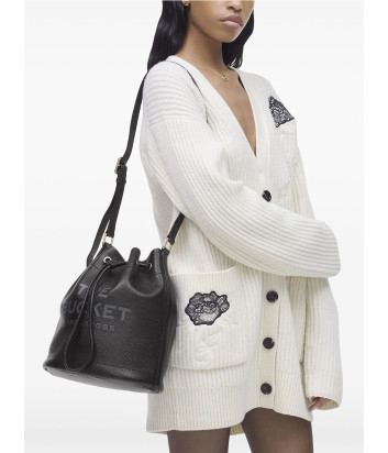 Кожаная сумка MARC JACOBS The Large Bucket Bag 2R4HSH037H02 черная