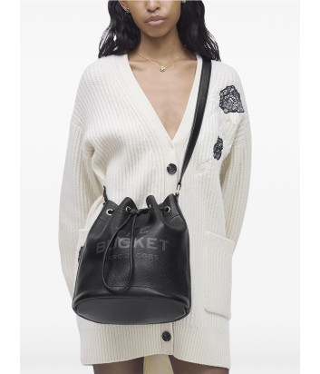 Кожаная сумка MARC JACOBS The Large Bucket Bag 2R4HSH037H02 черная