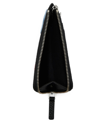 Кошелек на молнии MARC JACOBS The Sticker Patch 2S5SMP013S01 черный с ярким принтом