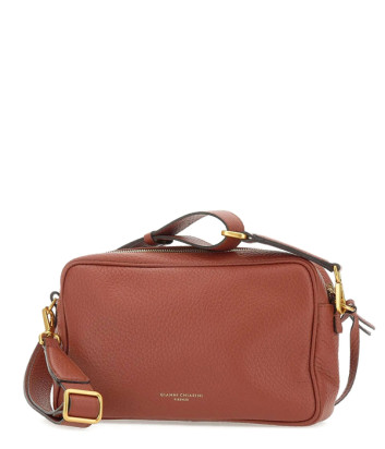 Кожаная сумка через плечо GIANNI CHIARINI MARISOL 11516 терракотовая