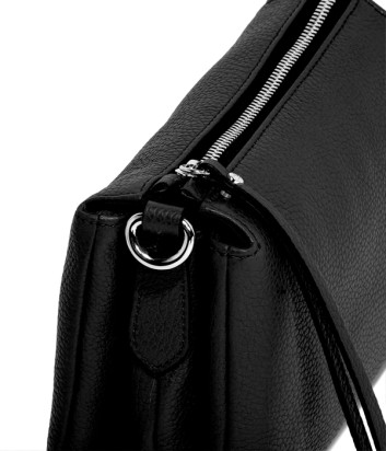 Кожаная сумка через плечо GIANNI CHIARINI THREE 4362 черная