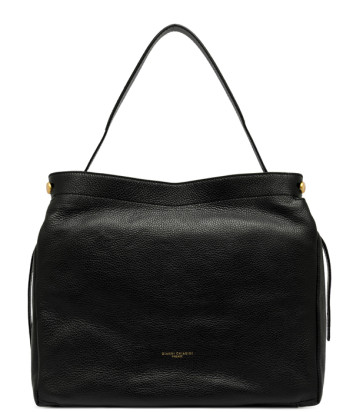 Вместительная сумка GIANNI CHIARINI OTTAVIA 11292 с регулируемой ручкой черная