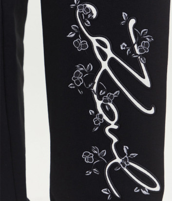 Спортивный костюм KARL LAGERFELD A3W20010-A3W10009 с аппликацией черный