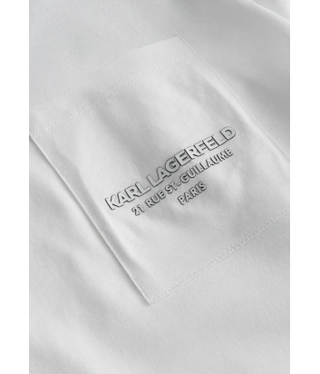 Мужская футболка KARL LAGERFELD 755062 552241 белая